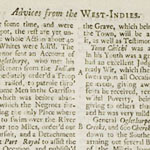 Account of the Stono Rebellion in The Gentleman’s Magazine or, Monthly Intelligencer, March, 1740.