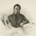 Frank Johnson. Lithograph by Alfred Hoffy, from a daguerreotype by Robert Douglass, Jr. (Philadelphia, 1846). Courtesy of the Historical Society of Pennsylvania.
